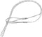 MECCANIXITY Cable Pulling Grip for Light & Heavy Cable (d:6-9mm, Silver) 33cm, 1.1FT Wire Mesh Puller Socks Grip