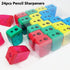 AUSTARK 24Pcs Manual Pencil Sharpener - Small Dual Hole Bulk for School