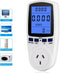 US Plug Multi Functional Power Meter, Backlight Monitor for Voltage Electricity Measurement, Home Tools Kits