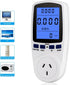 US Plug Multi Functional Power Meter, Backlight Monitor for Voltage Electricity Measurement, Home Tools Kits