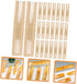 100pcs Packaging SMASOLO French Bread Bags with Window Oil-resistant Homemade Bread for Bakeries Cafes and Food Storage