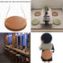 HCZKIUJ 30cm(11.8inch)) Leather Detachable Round Chair Cushion, Indoor/Outdoor Round Seat Cushion/Thickened Super Soft