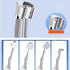 RecDec Adjustable Shower Head Holder Suction Cup Handheld Shower Head Bracket Bidet Sprayer Holder for Toilet Handheld