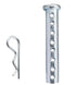 4-20 Pack Multi-Hole Porous Eye Pins, Adjustable Clevis Pins Kit for Farming Machine Diesel Engine Accessories