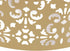 SPYMINNPOO E27 E14 8.7x4.7in Metal Exquisite Hollow Out Decorative Lamp Shade Soft Light for Chandeliers, Floor Lamps