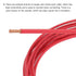 MECCANIXITY THHN Stranded Wire 25 Feet 14AWG Insulation Building Wire - UL Listed Copper PVC 600V Electrical Wire