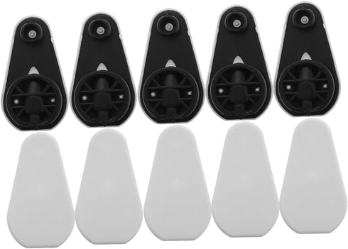 MAGICLULU 10sets Thickened Corner Brackets for Furniture Assembly Stable Bedside Cabinet Connectors