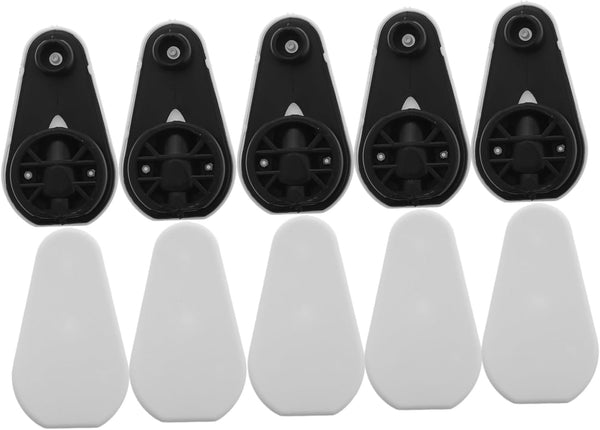 MAGICLULU 10sets Thickened Corner Brackets for Furniture Assembly Stable Bedside Cabinet Connectors