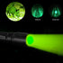 4 1 LUMENSHOOTER Upgraded Zoomable Red Flashlight, Color in Flash Light, Green Red Blue White Multi-Color RGBW Led
