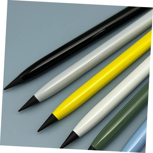 NUOBESTY 3pcs Eternal Erasable Pencil, Forever Art Pencils, No Sharpening Required, Black Ink Engraved