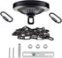 U/D Light Fixture 5Canopy Kit with 6 Feet Pendant Light Chain Accessories, Includes