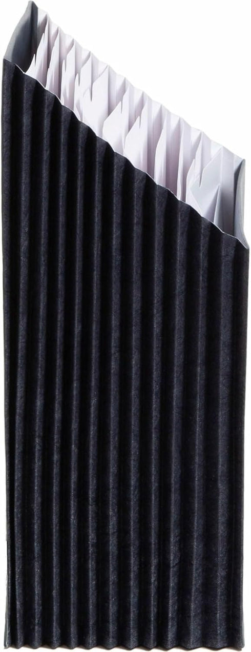 Smead Stadium File, 12 Pockets, Alphabetic/Monthly/Daily, Letter Size, Navy Blue (70211)