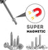 Torx Head Screwdriver Bit Set, 11 PCS Magnetic Torx Bit Set, 3 inch Security Star Screwdriver Kit Tools for Shark Vacuum