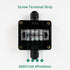 ABS IP67 Waterproof Dustproof Electrical Junction Box, with 15A 600V Barrier Terminal Cable Connector