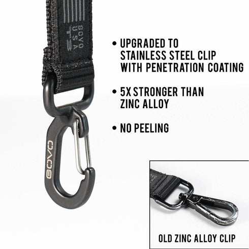 T3 Lanyard U.S. Special Edition - Durable Round Cord with Metal Hook and Breakaway Buckle (American Flag Edition)