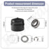 9040H Front Wheel Bushing to Bearing Conversion Kit Compatible with Craftsman/Poulan/Husqvarna Lawn Mower 532009040 9040h 532124959 583670401 M123811 5920H 9040HR 9040N 5321249