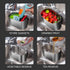 Frinovalt Stainless Steel Drain Basket, Kitchen Sink Drain Basket Storage Rack Strainer for Vegetables, Fruits, Kitchen