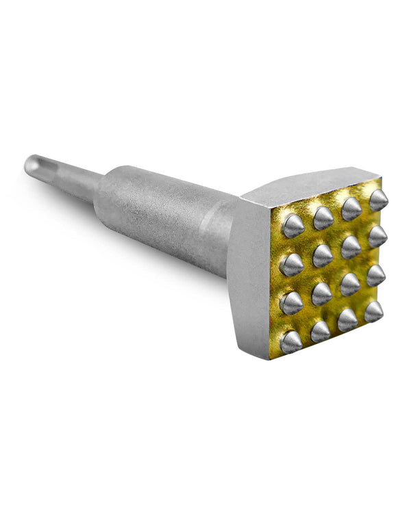 6 Inch x 1 1/4 Inch SDS Plus Bushing Tool for Concrete Stone Brick Wall, Square Head Bushing Bit (16 Pins SDS Plus)