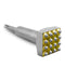 6 Inch x 1 1/4 Inch SDS Plus Bushing Tool for Concrete Stone Brick Wall, Square Head Bushing Bit (16 Pins SDS Plus)