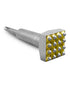6 Inch x 1 1/4 Inch SDS Plus Bushing Tool for Concrete Stone Brick Wall, Square Head Bushing Bit (16 Pins SDS Plus)