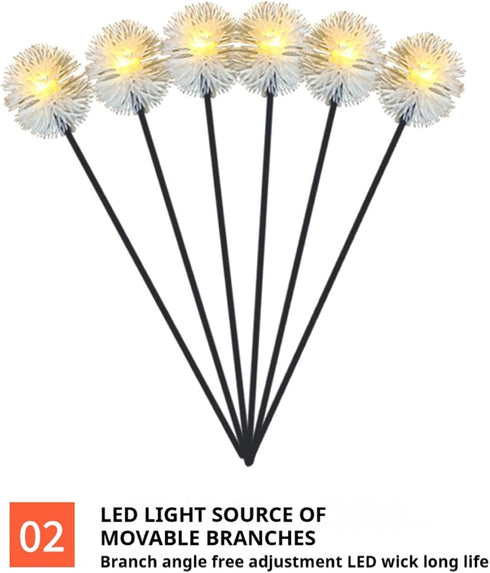 Generic Solar Lamp Outdoor Courtyard Garden Decorative Lamp Villa Camping Yard Plug-in Lamp