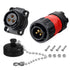 3 Pin Waterproof Connector, Industrial Electrical Connector for Automotive, Marine, RV, Solar, Indoor/Outdoor