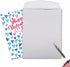 NobleWorks Jumbo Valentine's Day Love Greeting Card, 8.5 x 11 Inch with Envelope, Large Blue Hearts J3503VDG