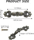 24 Pcs 1.68 inch Antique Drawer Pulls, Decorative Handles for Dresser Drawer Jewelry Box, Bronze