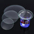 stonylab Watch Glasses, 10pk 50 mm Oblate Beaker Cover Set, Borosilicate Glass for Laboratory