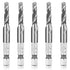 Hymnorq M5 x 0.8 Metric HSS 4341 Combination Drill and Tap Bit Set, 5pcs