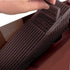 Downspout Gutter Guard - 4-Pack to Eliminate Clogs from Leaves and Debris (Brown)