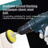 Swpeet 10Pcs 3 Inch Sanding Discs Pad Kit, Including 5Pcs 1/4" Shank Drill Attachment Backing Pads and 5Pcs Soft Foam