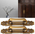 Yosoo Cabinet Door Handle - 2Pcs/Set European Style Antique Zinc Alloy Pull Handle, Cabinet Hardware
