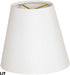 CS-901-6WH 4 6 5.5, Royal Designs, Inc. Hardback Empire Chandelier Shade, x x White