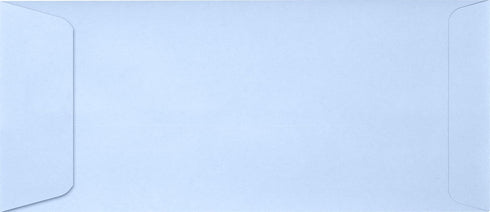 LUXPaper #10 Policy Business Envelopes | Peel & Press | 4 1/8" x 9 1/2" | Baby Blue | 80lb. Text | 50 Qty by LUXPaper