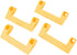 4-Pack FILFEEL Tape Measure Clips for Ladder & Garage Tool - Reliable Plastic Holders for Workbench Storage