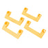 4pcs Garage Organizer Tool Storage, Tape Measure Clip Plastic Holder for Ladder Workbench Electric Tool Organization