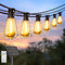 Solar String Lights Outdoor Waterproof with Remote & Timer, LED Shatterproof ST38