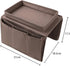 IPENNY Couch Sofa Armrest Organiser - Cup Holder Tray, Bedside Storage Pocket Bag for Cellphone, Tablet, Snacks