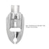Jigsaw Coping Foot Tool, High Efficiency Steel Woodworking Tool for Most Jigsaw Models