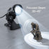 10W Set 2 Pack QWORK Clamp Spot Light Adjustable Cool White Focused Beam for Display, Plants & Artwork