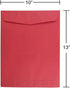 JAM PAPER 10 x 13 Open End Catalog Envelopes - Red Recycled - 25/Pack