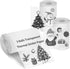 Transparent Self-Adhesive Thermal Paper, Glossy Thermal Printer Paper for Mini Portable Printer,