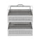 Microscope Slides Rack 30 Positions, Stainless Steel Slide Holder for Research Staining Specimen Storage Stand