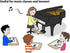 Portable A4 Size Dry Erase Music Staff White Board, 8.3"×11.7" for Music Practice