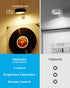3 Pack 2600mAh Wireless Rechargeable Over Picture Lights for Wall, Battery Art Light for Paintings Cordless Light Above
