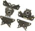 2 Sets Antique Wood Case Chest Box Hasp Latch Lock with Screws for Jewelry Box Decoration and Repair