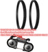 45-69-0010 Blade Pulley Tire for Milwaukee Band Saws Deep Cut 6230 6232-6 6238-20 2729-20 6225 AO2807 6238N (2/Pack)