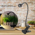 LED Clip On Reading Light, Book Light, USB Mini Desk Night Lamp with Clip for Home Study (Warm-Black)