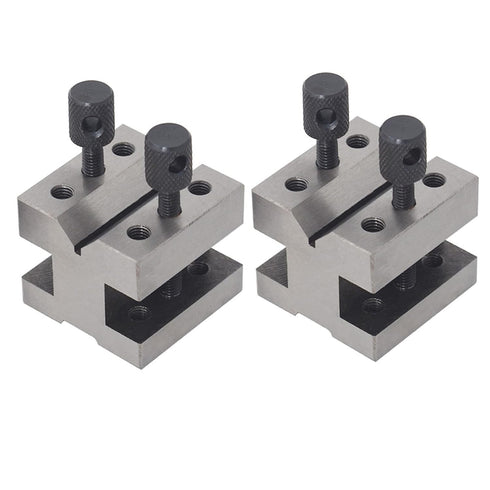 GXYWADY V-Block Multi-Purpose Gauge - 1-3/8 x 1-3/8 x 1-3/16 Inch Mechanics Tool, 4 Pcs